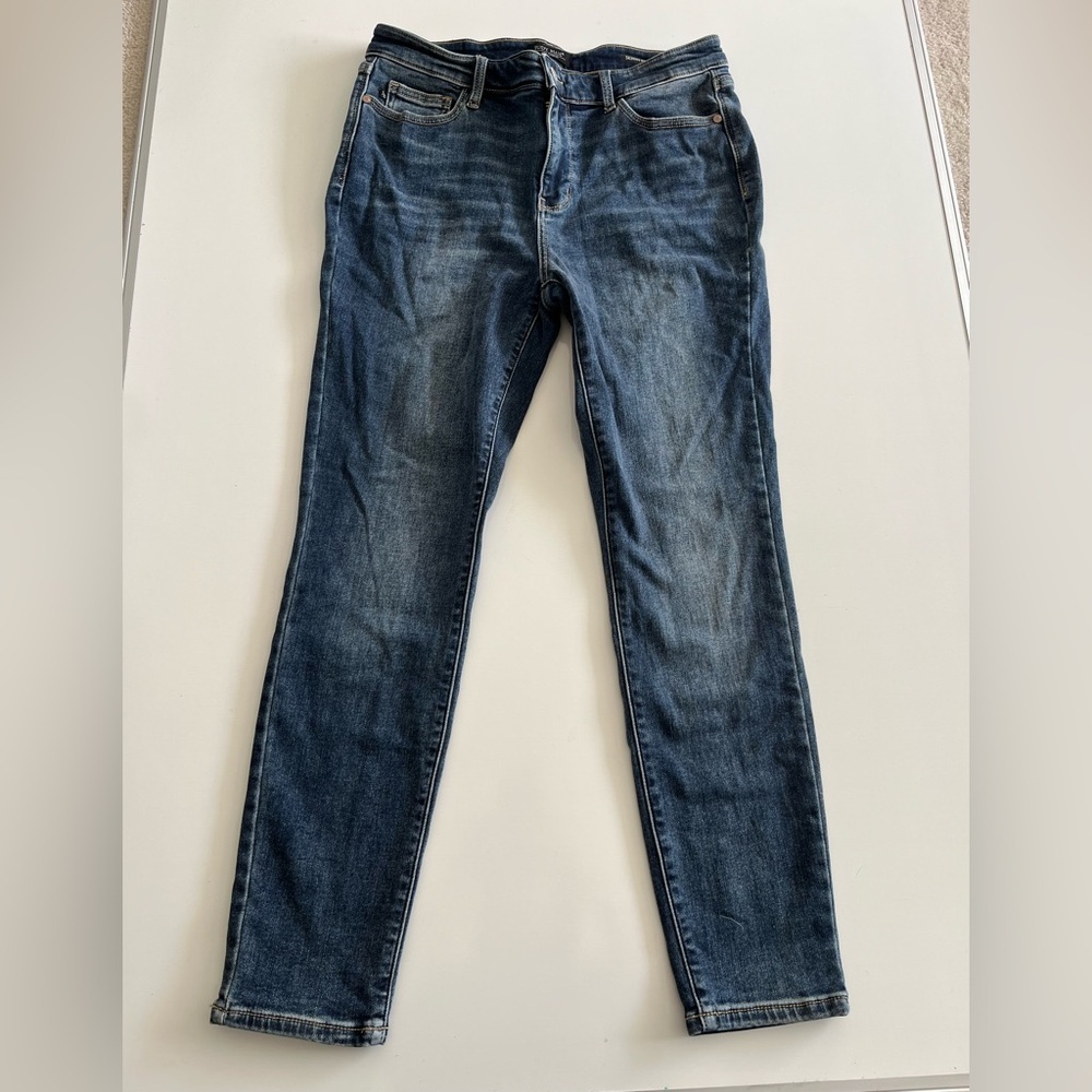 Judy Blue Women's Dark Blue Skinny Jeans - Picture 2 of 6